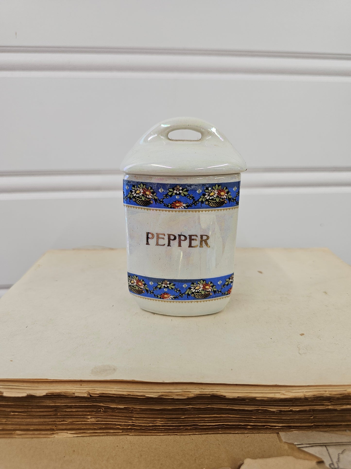 Pepper Spice Jar - Made in Czechoslovakia