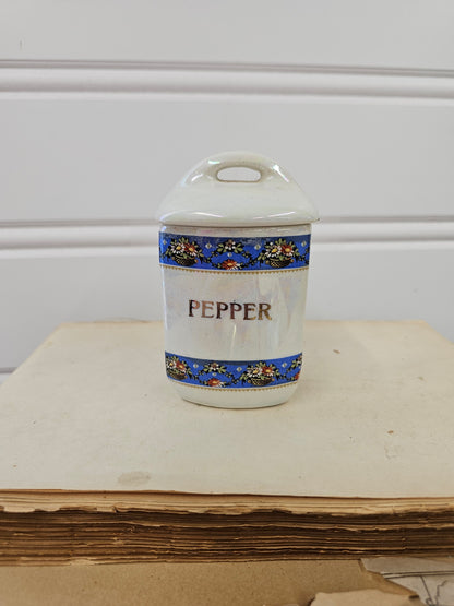 Pepper Spice Jar - Made in Czechoslovakia
