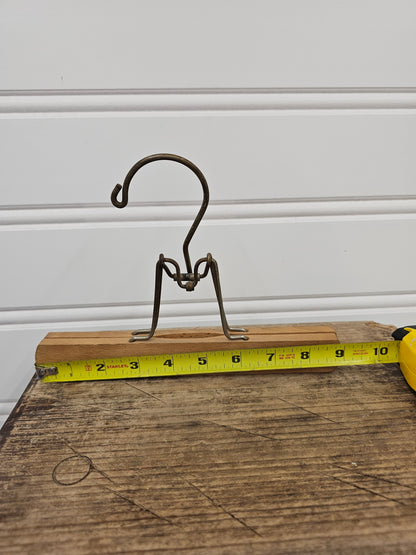 vintage Wooden hangers set of 4