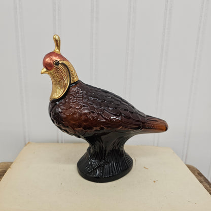 Avon quail decanter