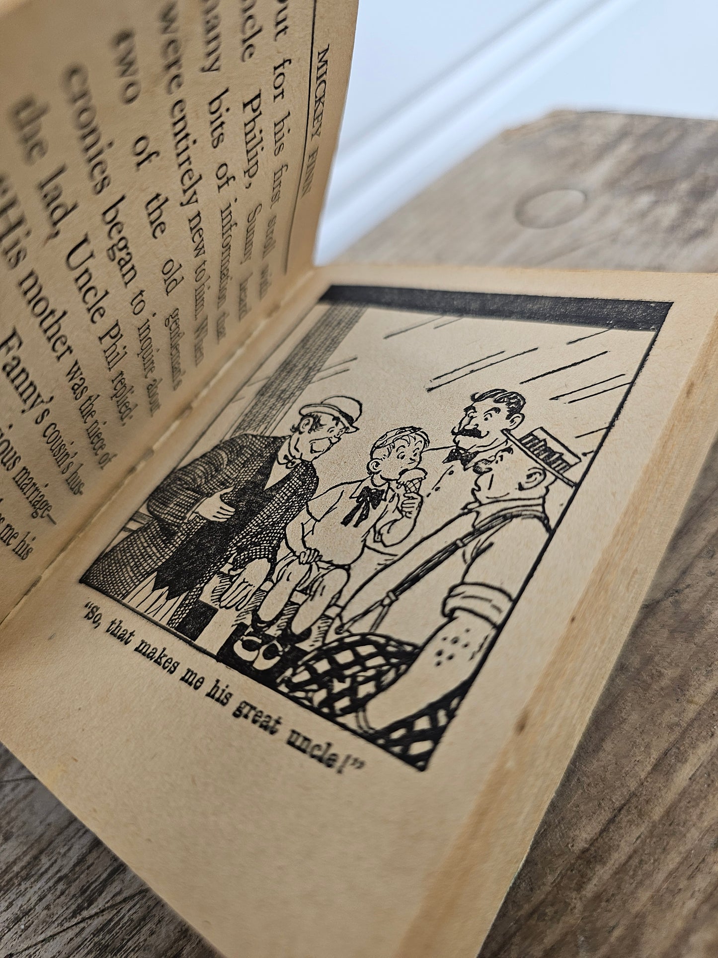 vintage Little book - Mickey Finn - as is, missing spine cover