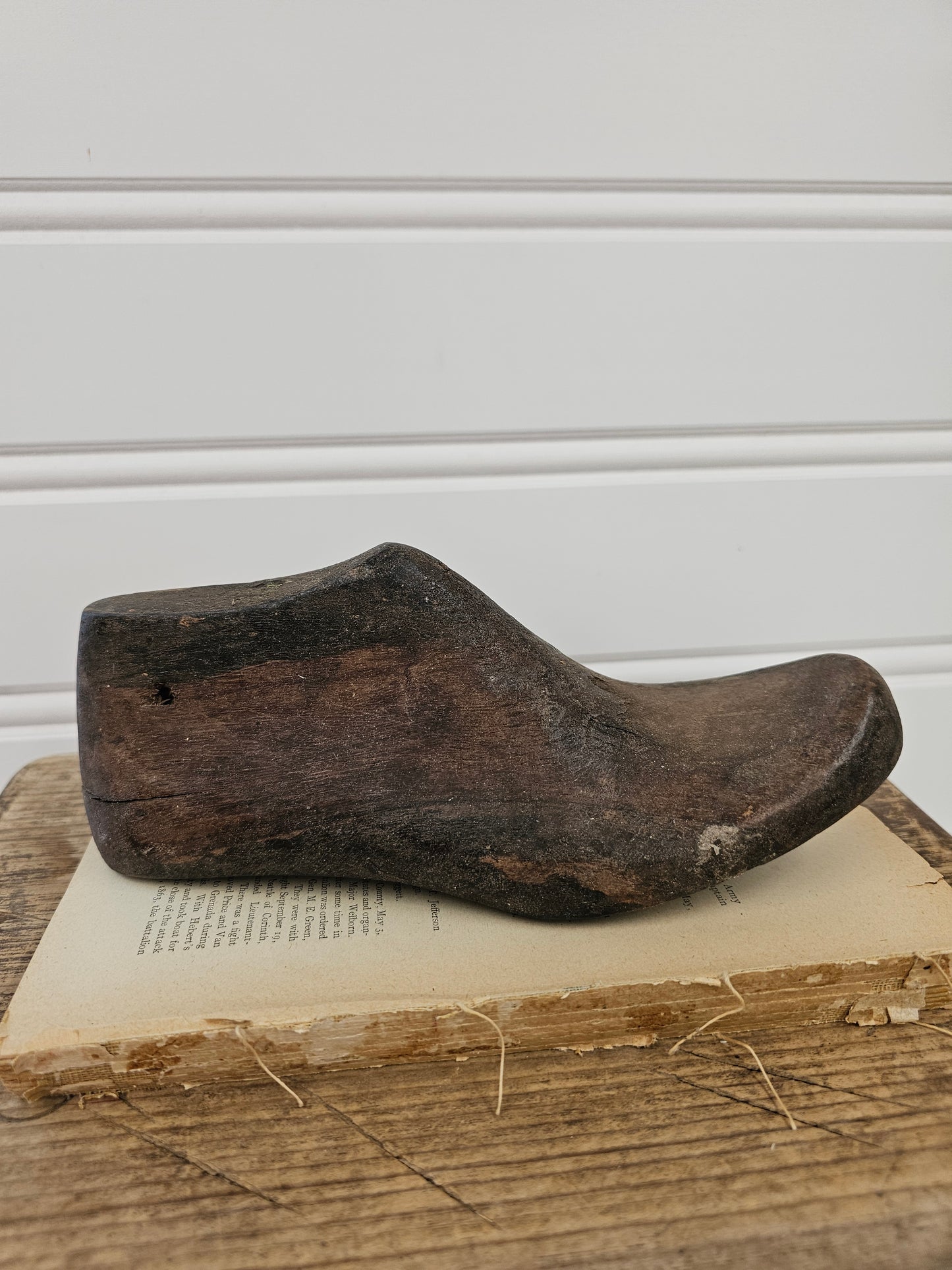 9" Wooden Shoe Form - B