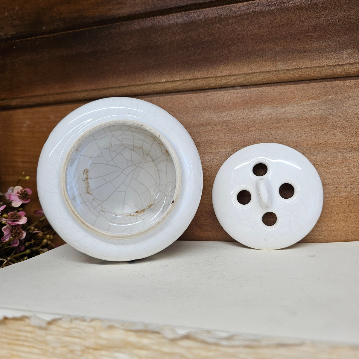 Potpourri Christmas Goose canister