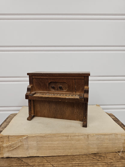 Miniature Wooden Piano
