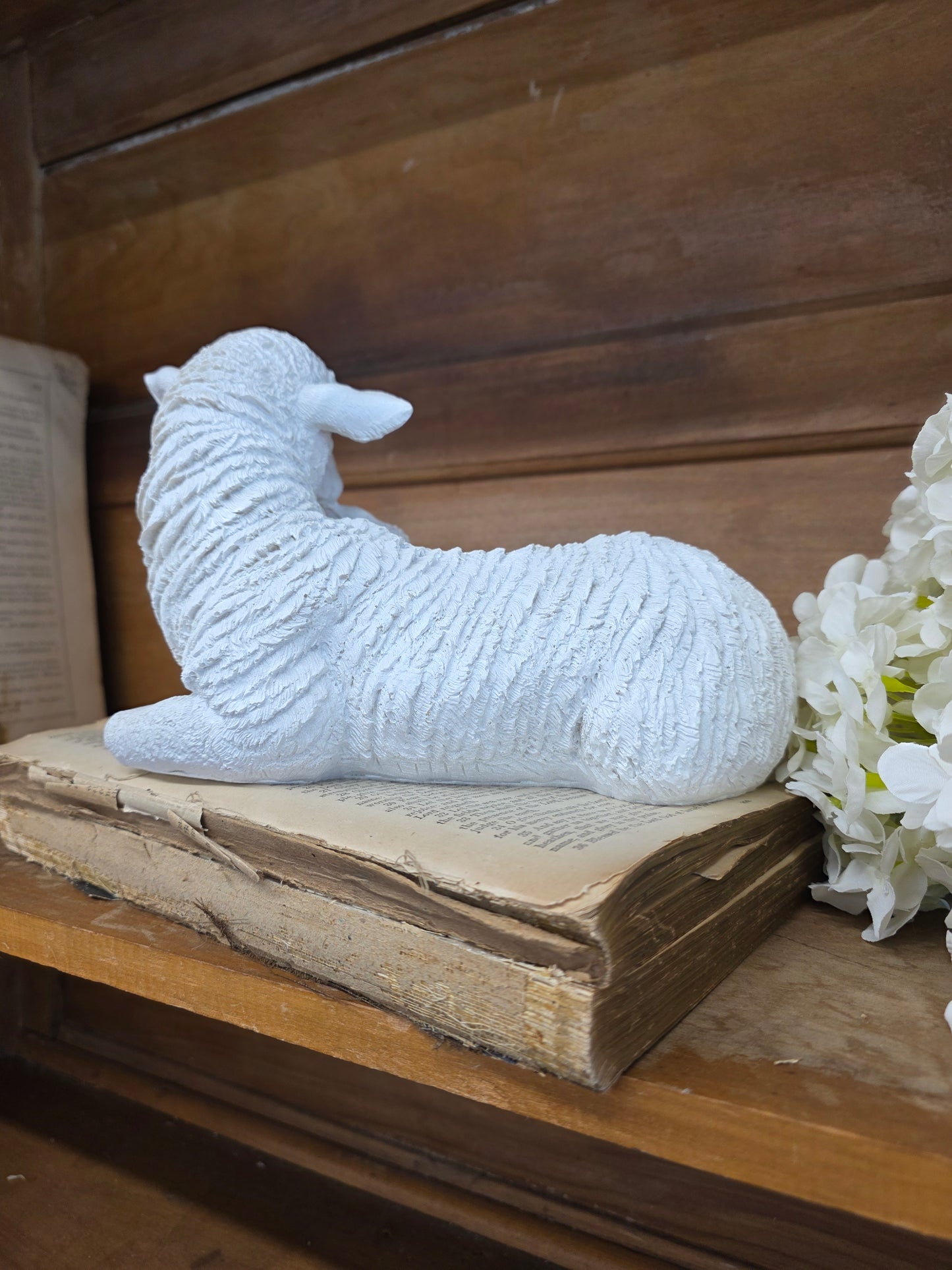 mamma and baby sheep resin figurine home decor
