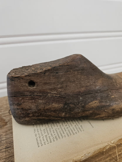 9" Wooden Shoe Form- C