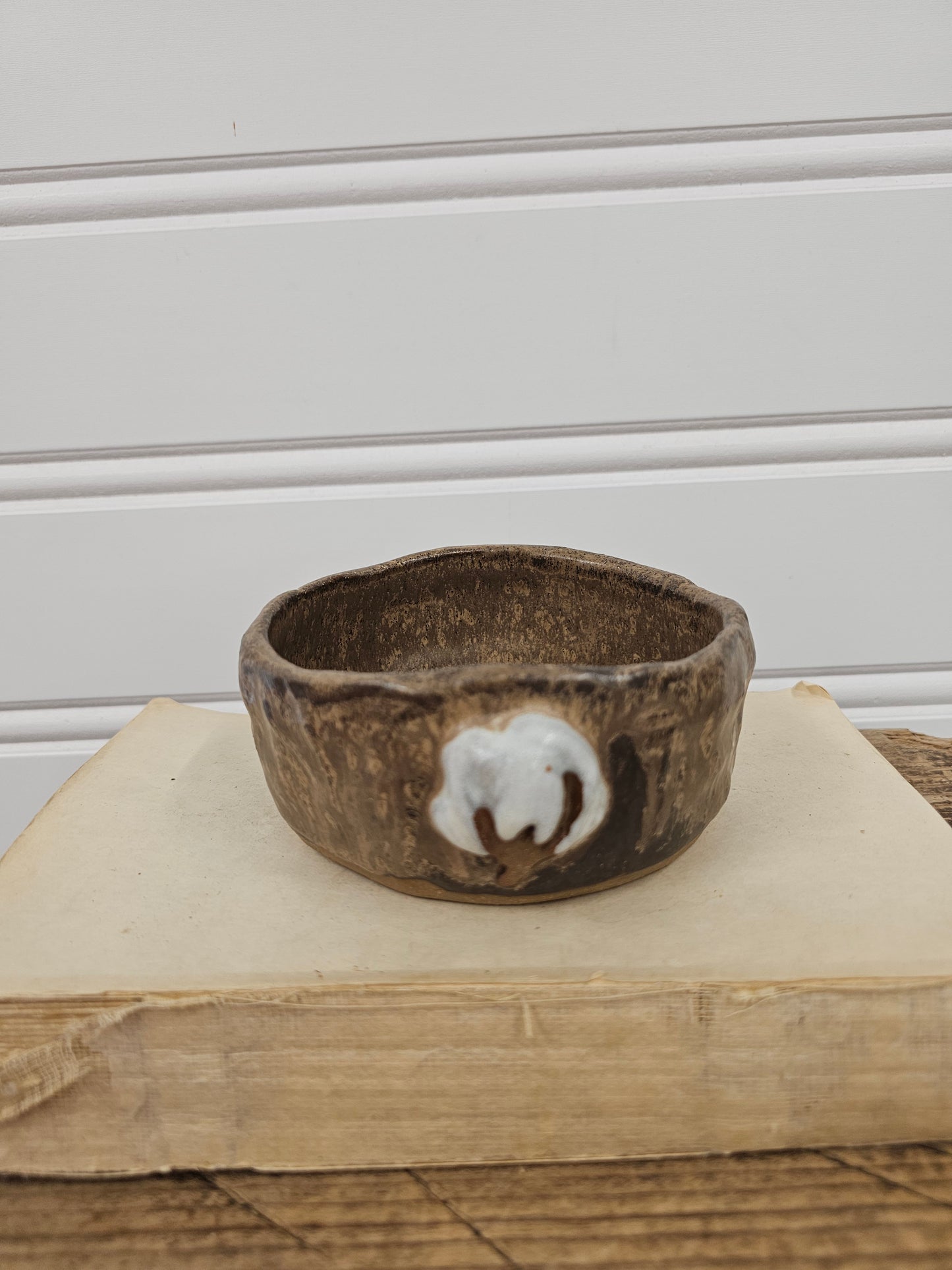 Cotton Pottery Container - Oxford Candle Co.