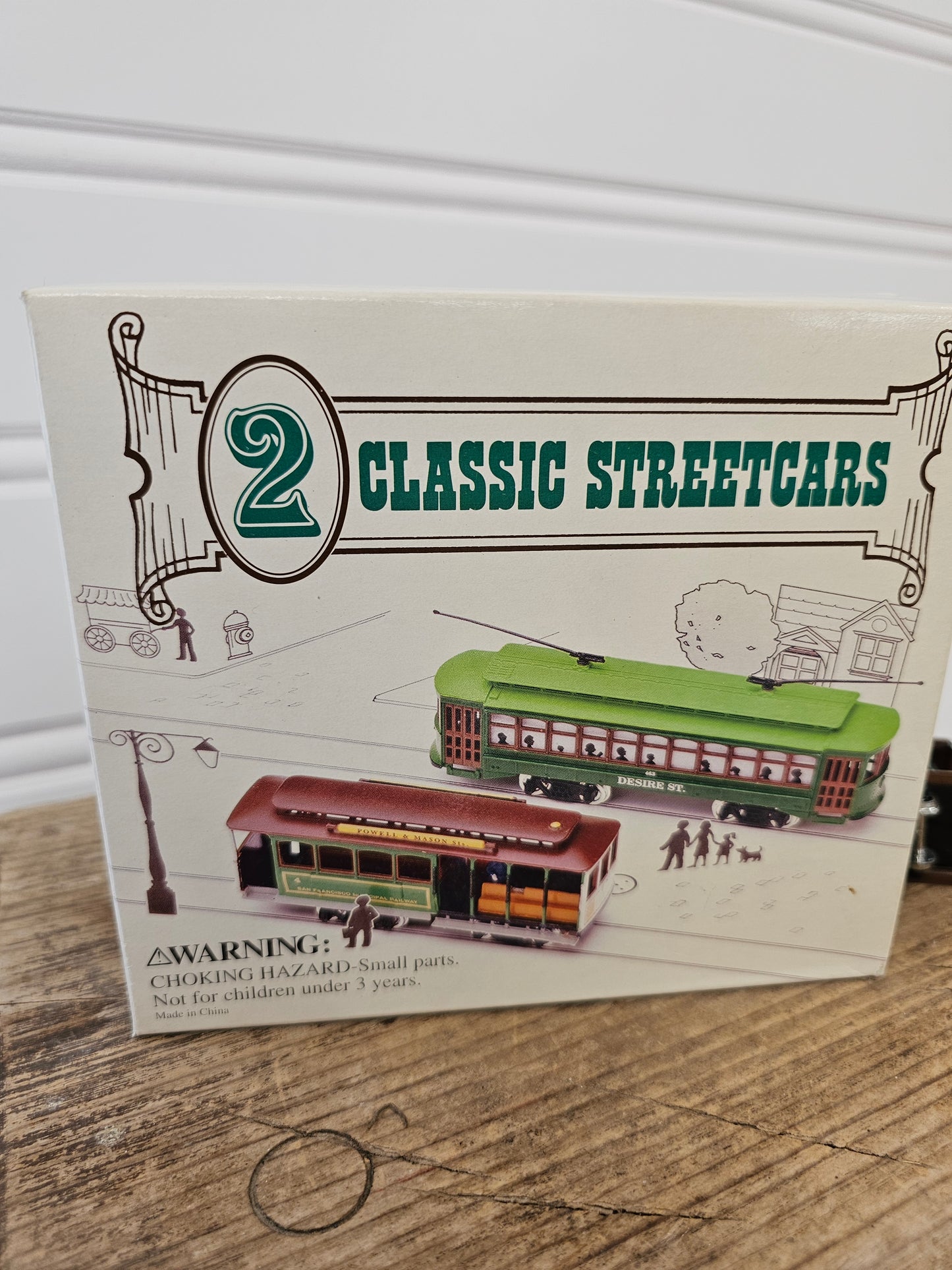 2 Classic metal Streetcars