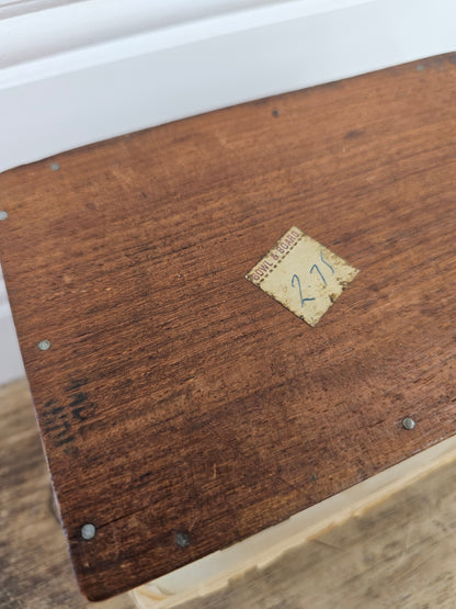 Vintage Hand Carved Wooden Box