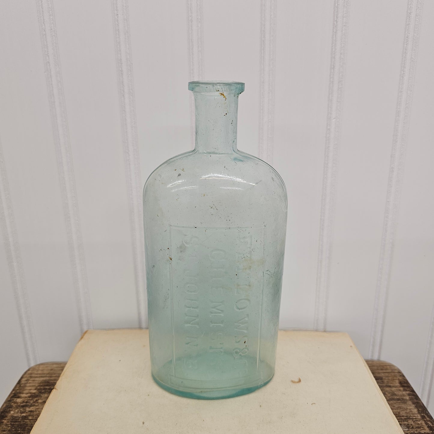 Fellows and co. Chemists St. John N.B. glass bottle