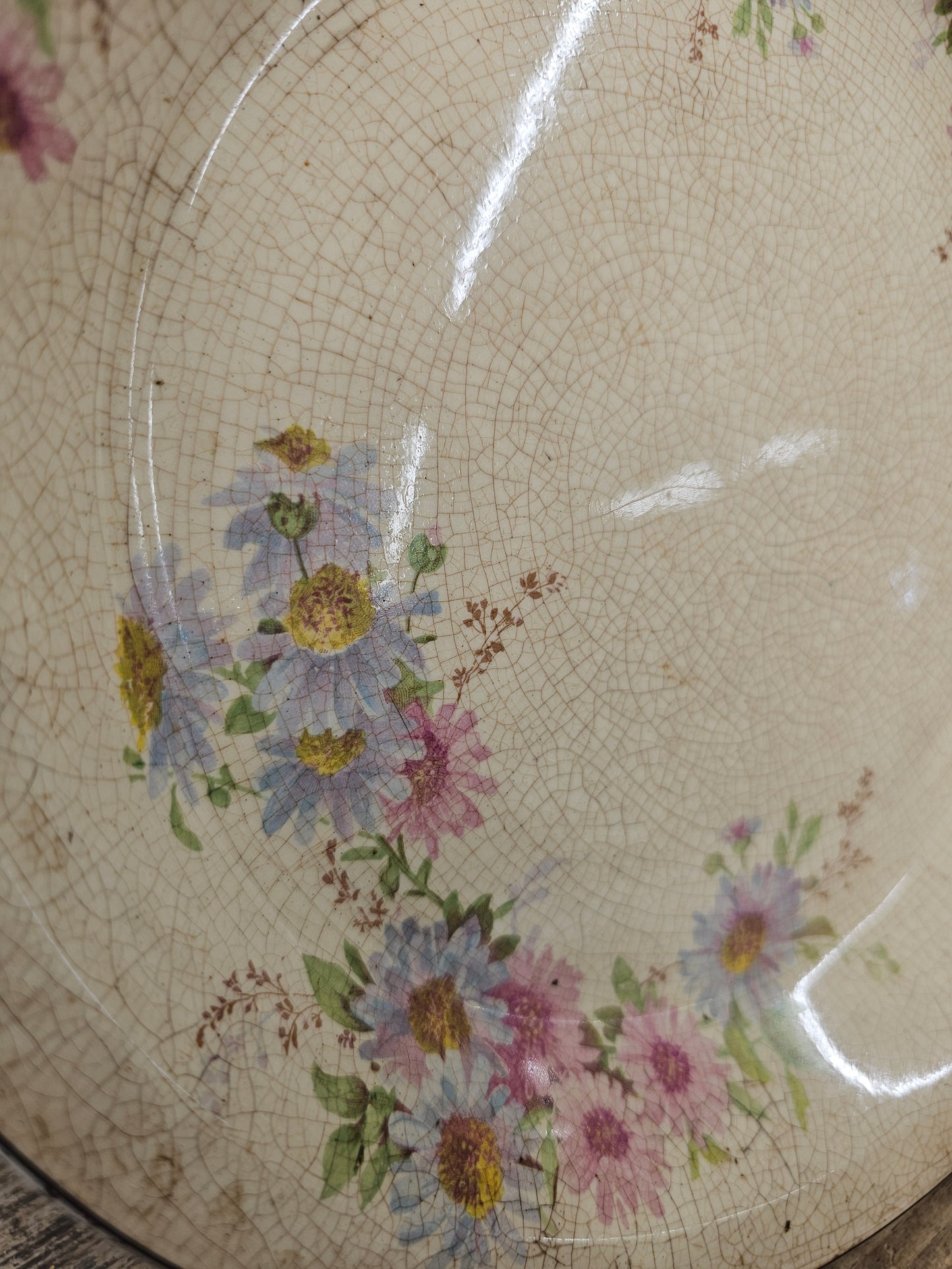 Stained & Crazed Pie Plate