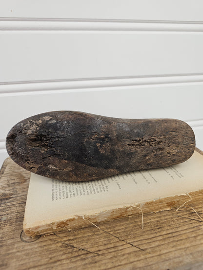 9" Wooden Shoe Form- C