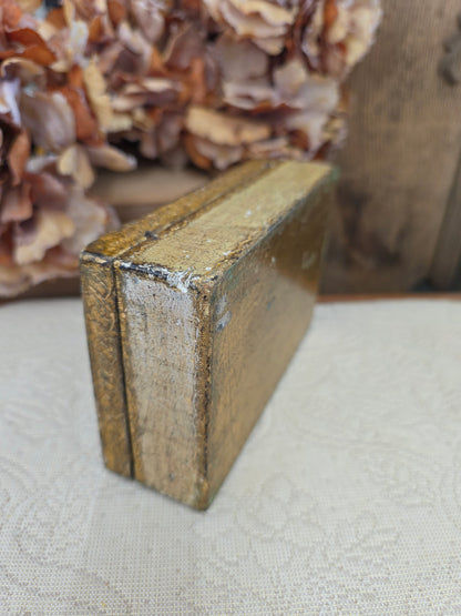 Vintage Italian Florentine Gold Trinket Box