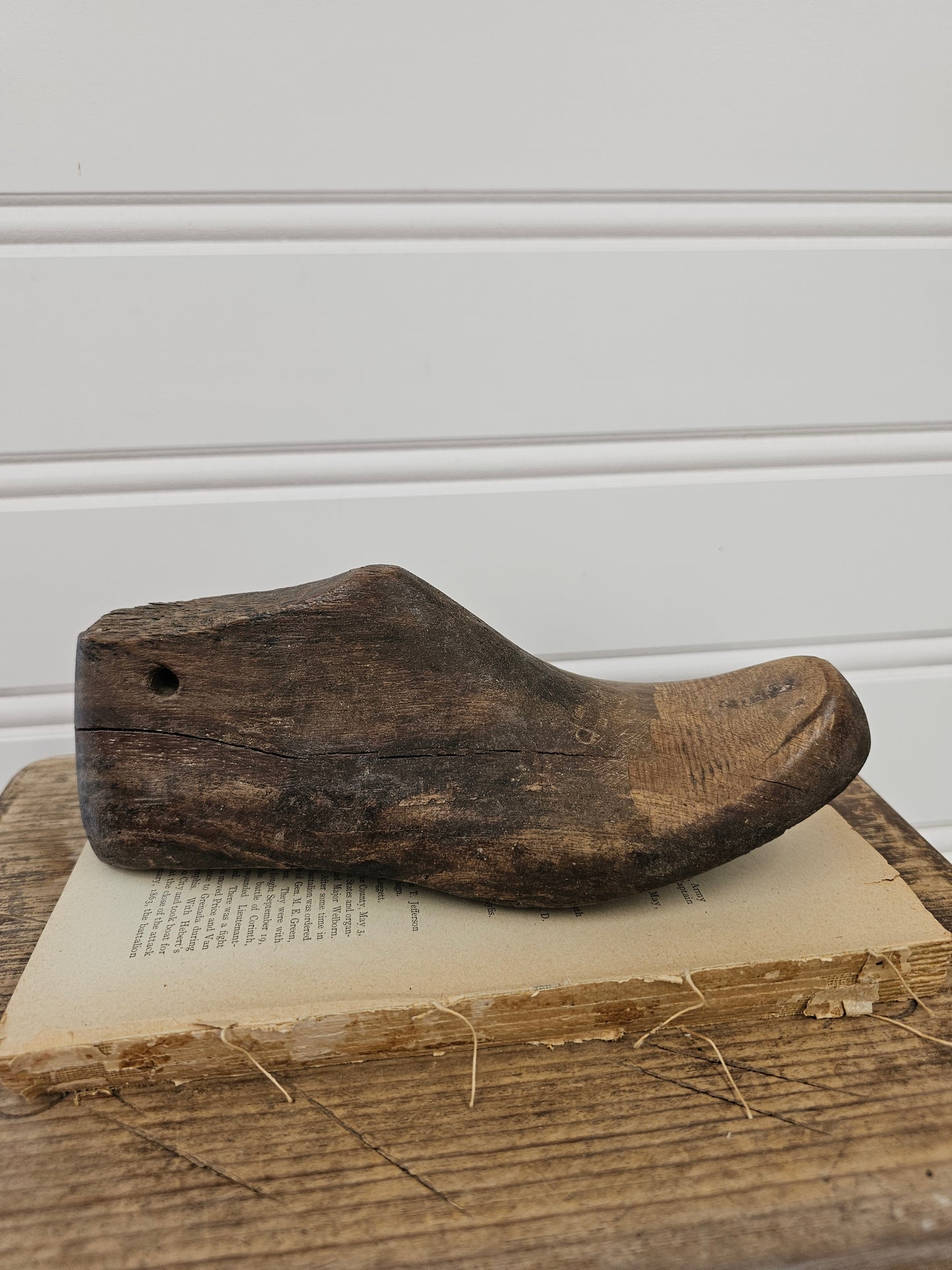 9" Wooden Shoe Form- C