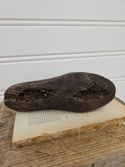 9" Wooden Shoe Form - A