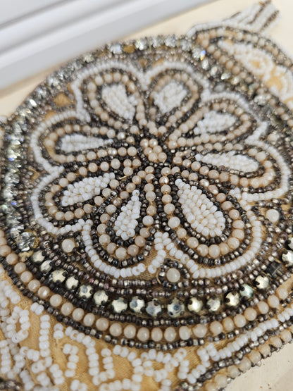 Vintage Beaded Belt Bag