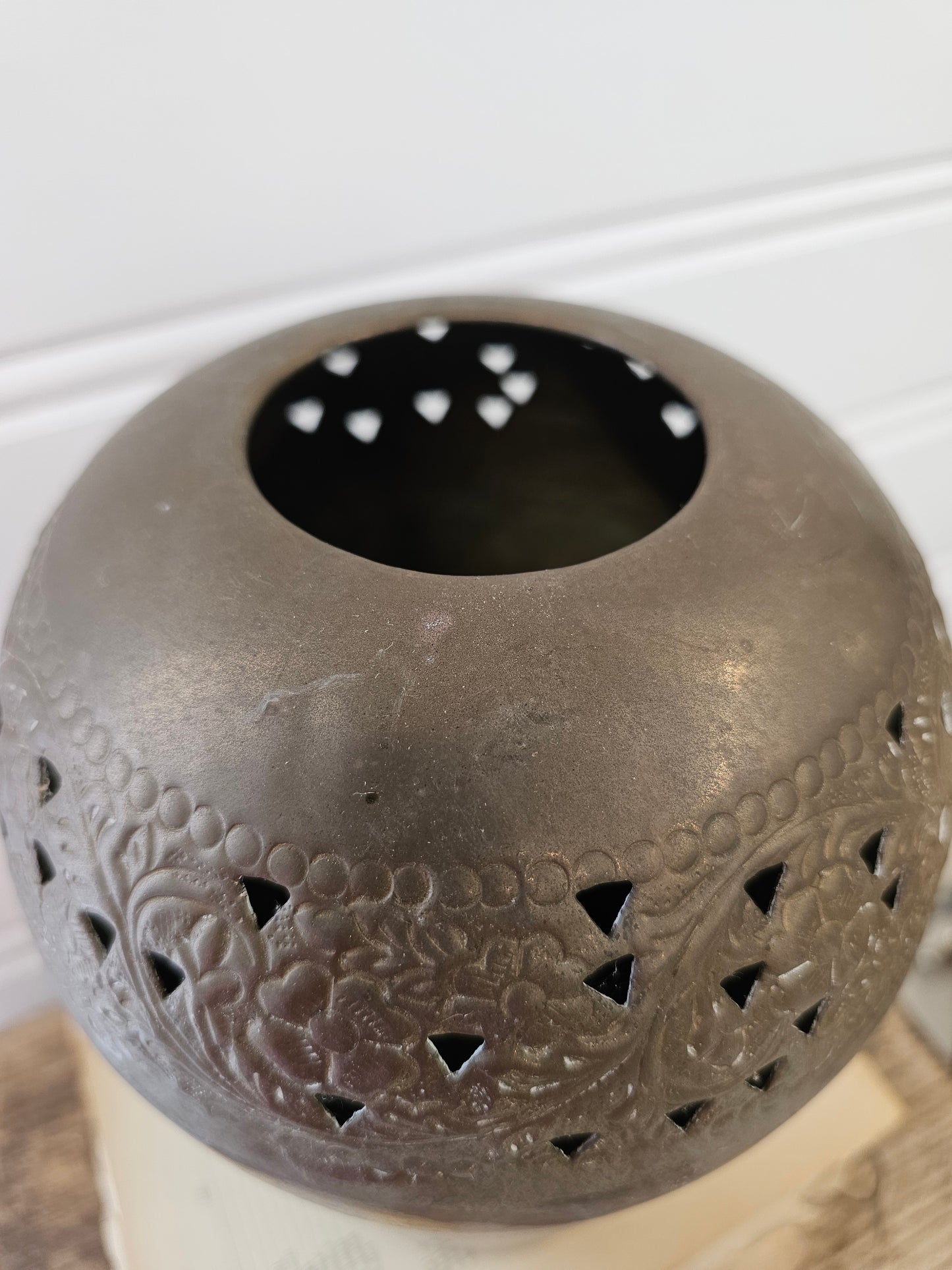 Large Brass Vase - Made in India