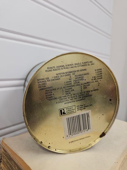 Vintage Planters Peanuts Tin