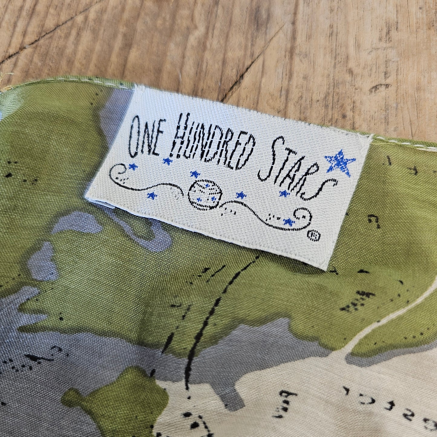 One Hundred Stars Map Shawl