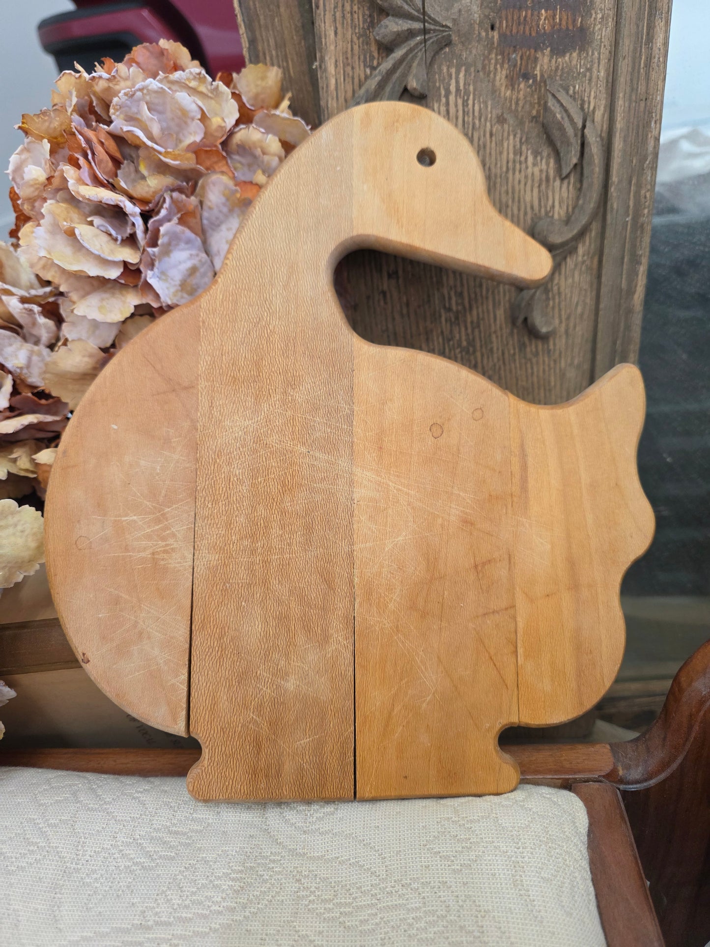 wooden goose cutting board