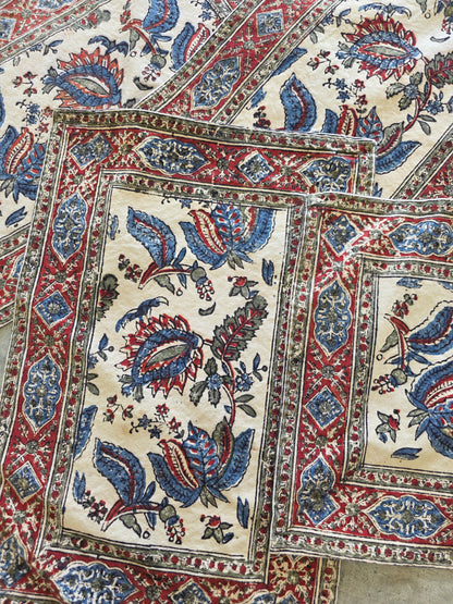 Set of 4 Persian prayer rug