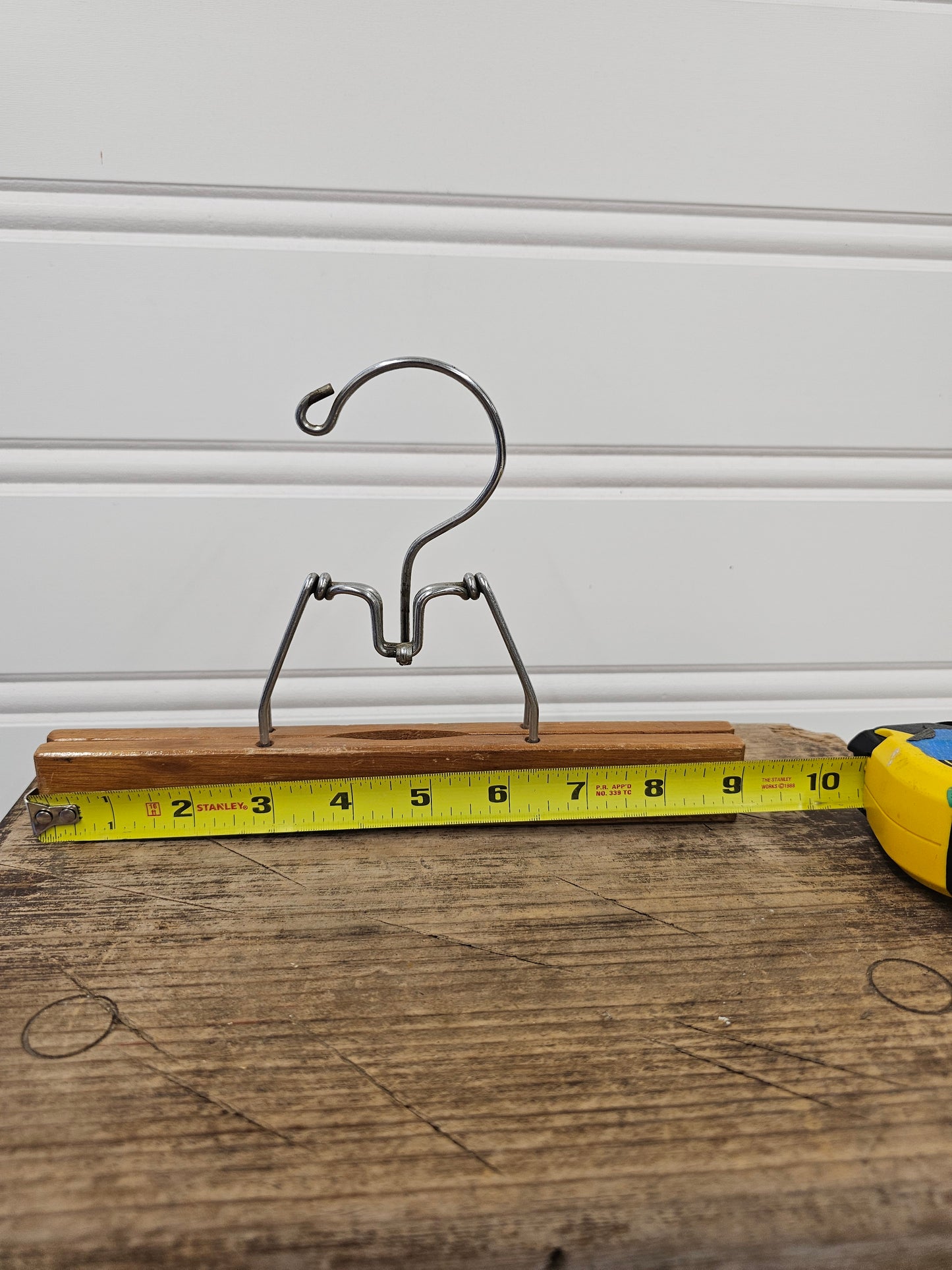 vintage Wooden hangers set of 4