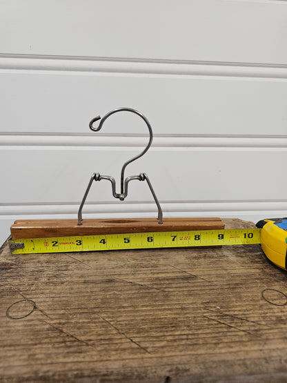 vintage Wooden hangers set of 4
