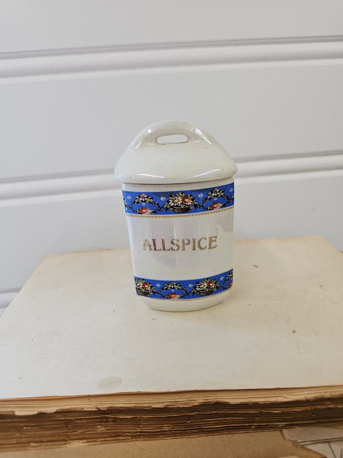 Allspice Spice Jar - Made in Czechoslovakia
