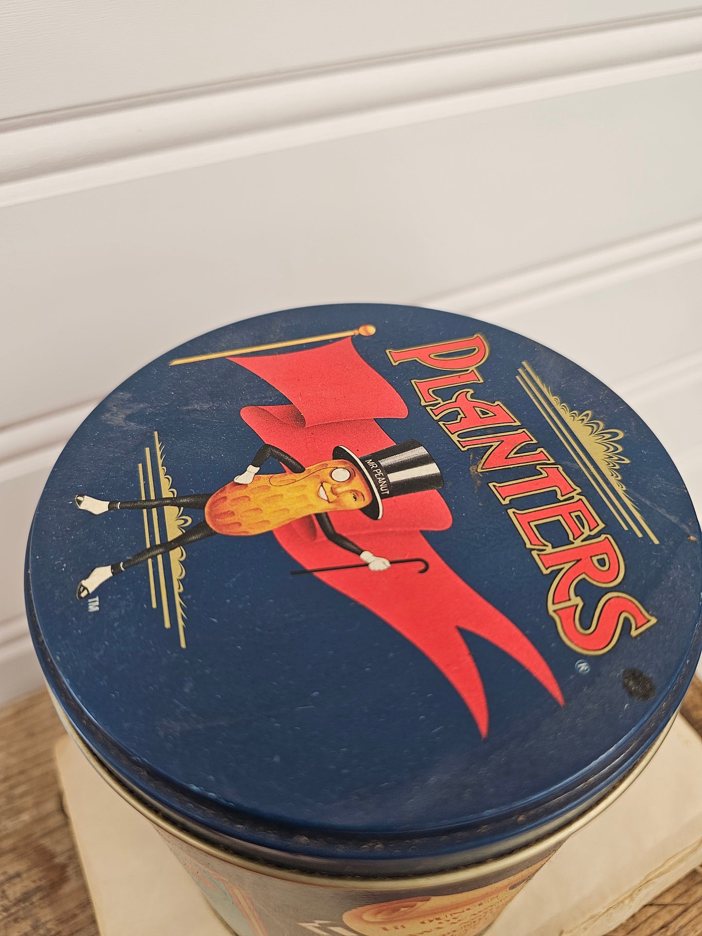 Vintage Planters Peanuts Tin