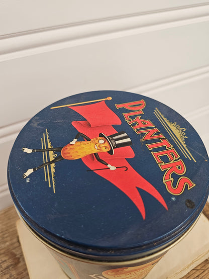 Vintage Planters Peanuts Tin