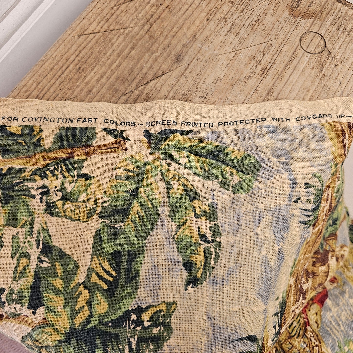 vintage fabric - approx 55"
