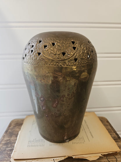 Large Brass Vase - Made in India