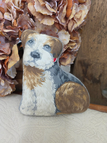handmade plush dog
