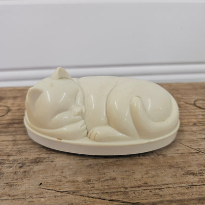 Vtg Avon Cat Lint Brush Plastic, missing bed