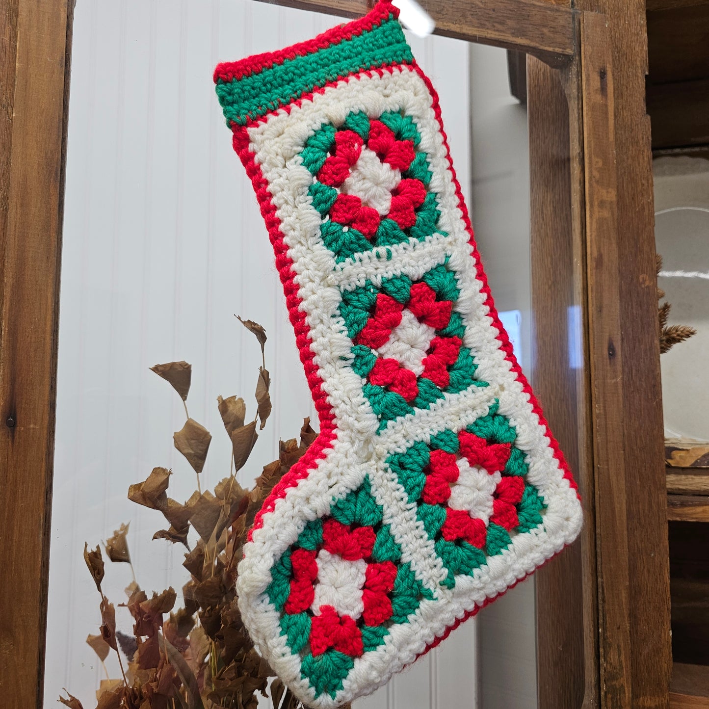 Crochet stocking - approx 14"