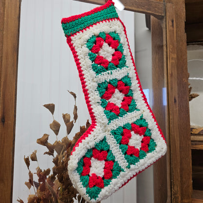 Crochet stocking - approx 14"