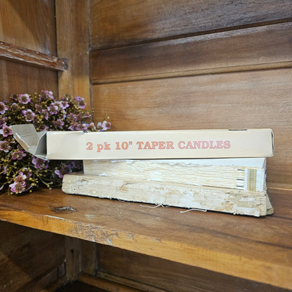 set of 2 chippy thanksgiving candles