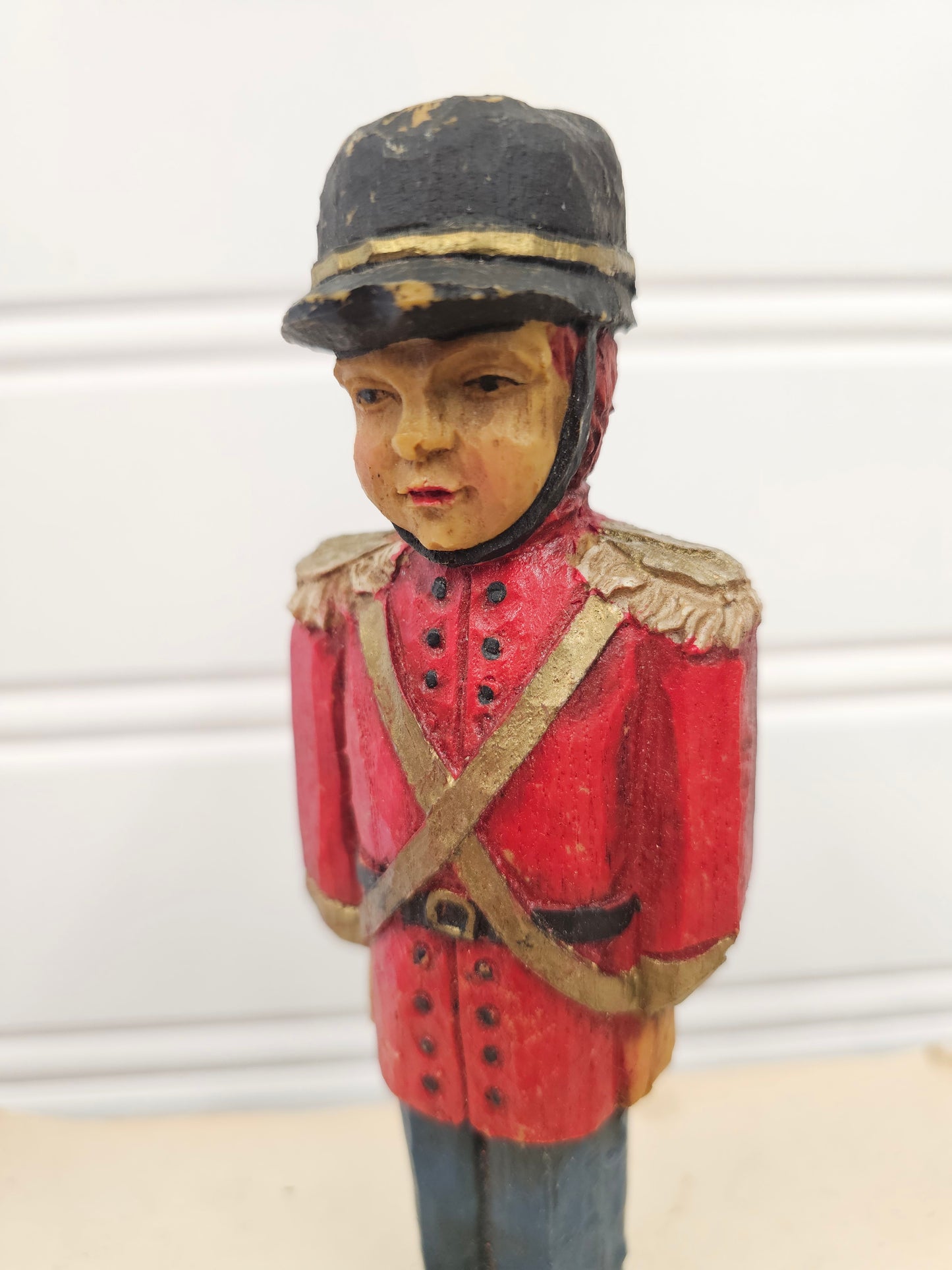 vintage wooden soldier