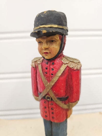 vintage wooden soldier