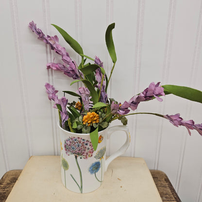 Stechcol Gracie Bone China mug with florals