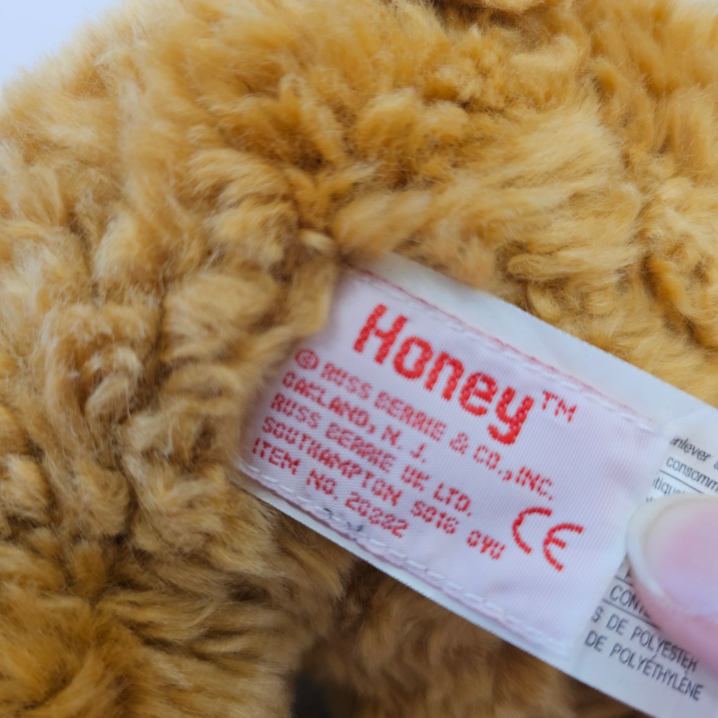 Russ Berrie & Co. Honey Bear