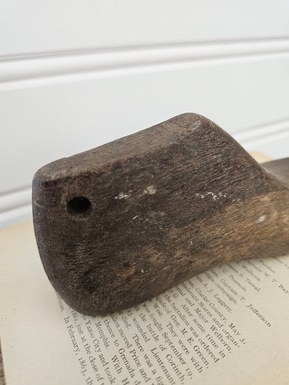 7" Wooden Shoe Form - D