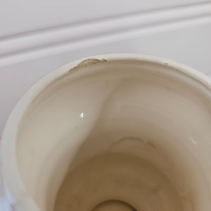Brown Onion Coffee Canister, missing lid - as is