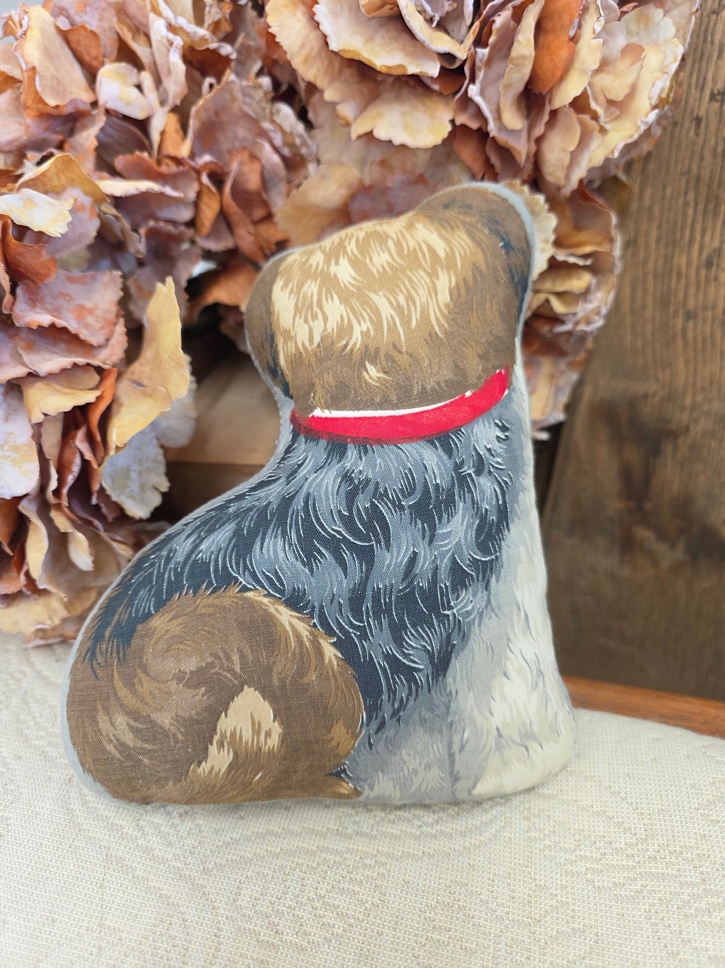 handmade plush dog