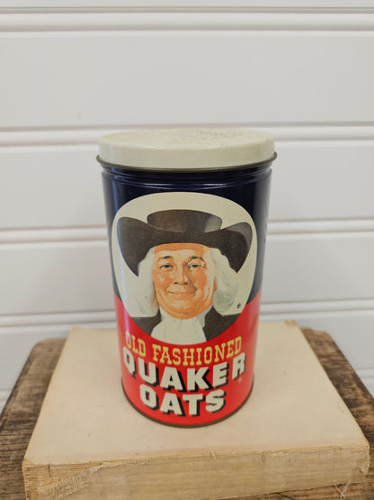 Vintage Quaker Oats Tin