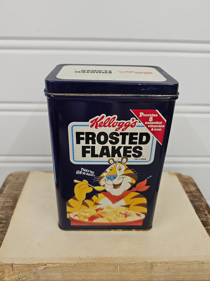 Vintage Kellogg's Frosted Flakes Tin