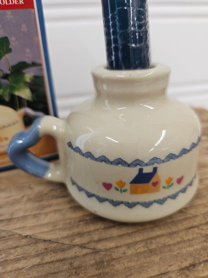 Country Jug Candleholder