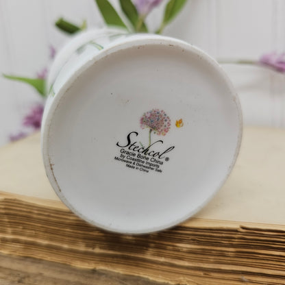 Stechcol Gracie Bone China mug with florals