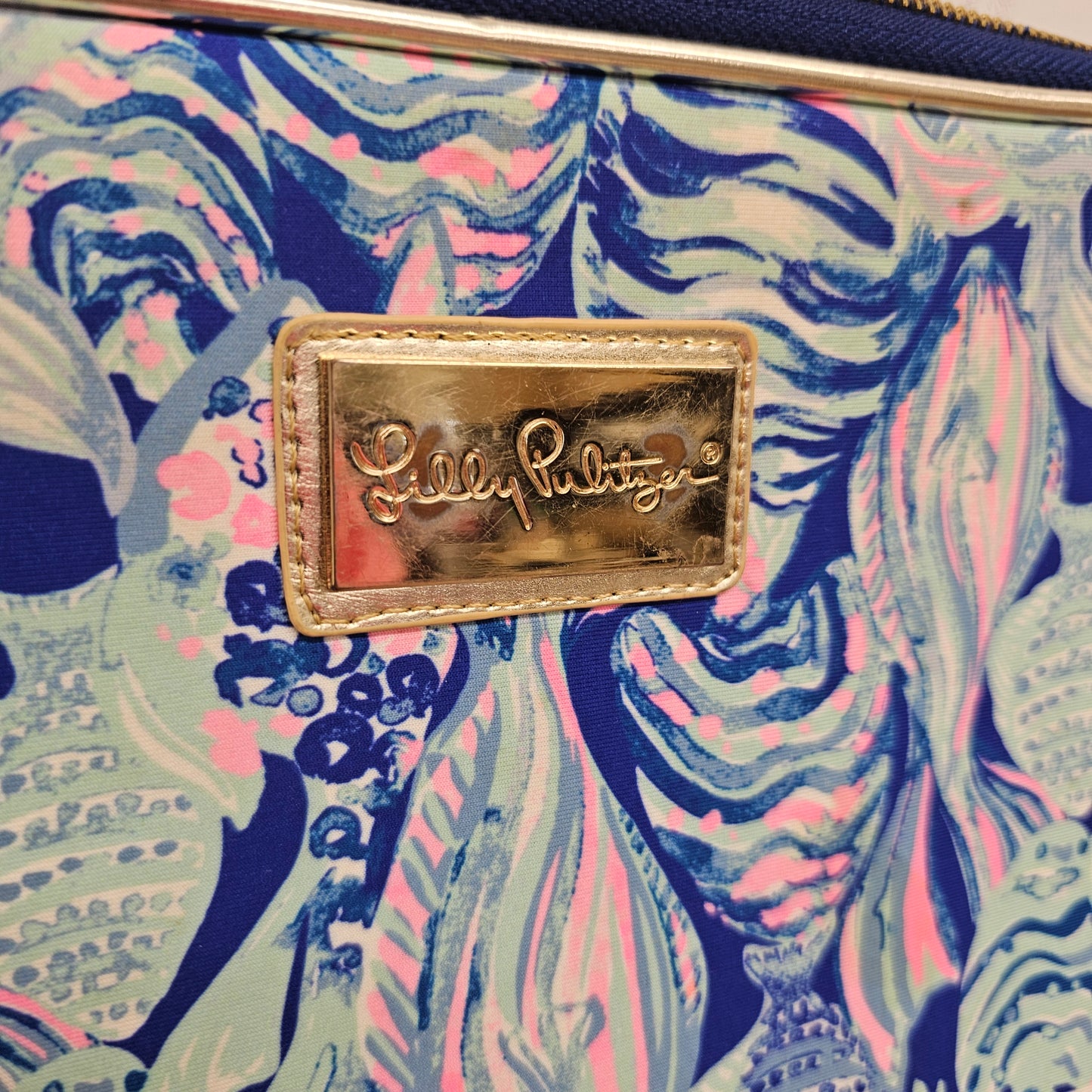 Lilly pulitzer laptop case, 13.5" x 10"
