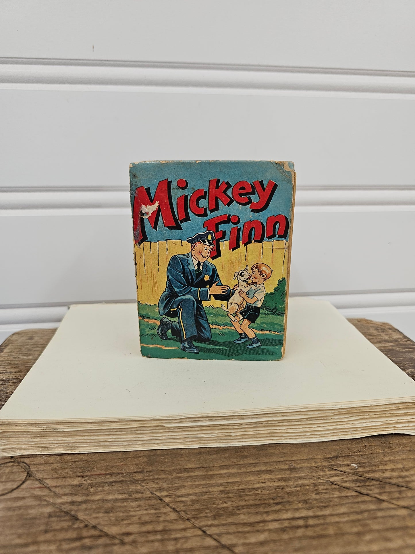 vintage Little book - Mickey Finn - as is, missing spine cover